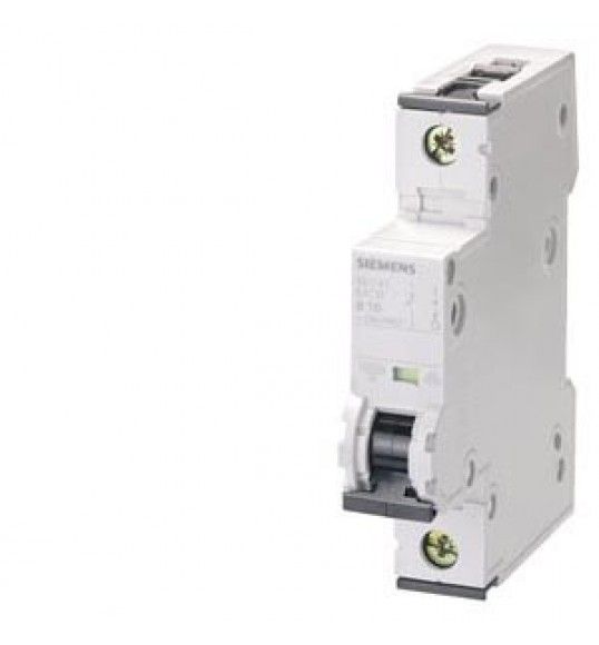 5SY6104-7 Siemens Disjoncteur modulaire 230/400V 6kA, 1 ple, C, 4A, P=70mm