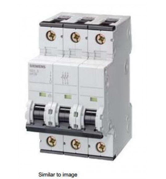 5SY7325-7 Siemens Disjoncteur modulaire 400V 15kA, 3 ples, C, 25A, P=70mm