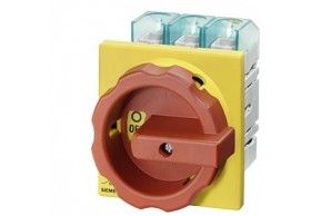 3LD2504-0TK53 Siemens SENTRON, interruptor-seccionador 3LD, interruptor de parada de emergencia, de.