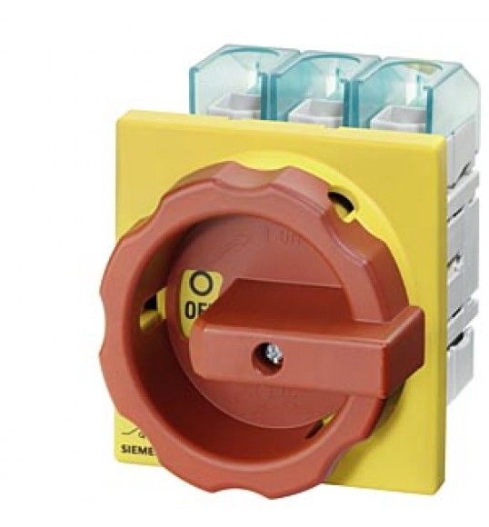 3LD2504-0TK53 Siemens SENTRON, interruptor-seccionador 3LD, interruptor de parada de emergencia, de.