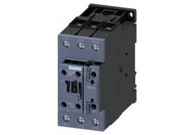 3RT2036-1AP00 Siemens Contactor, AC-3e, 50 A/22 kW/400 V, 3 polos, 230 V AC/50 Hz, 1 NA + 1 NC, bor.