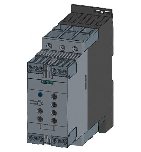 3RW4036-1BB15 Siemens Dmarreur progressif S2, 45A, 30kW/500V, 40 degrs, 400-600VCA, 110-230VCA/CC