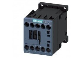 3RT2016-1AF02 Siemens Contactor, AC-3e, 9 A/4 kW/400 V, 3 polos, 110 V AC, 50/60 Hz, 1 NC, bornes d.