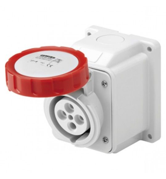 GW62442 10 angled surface-mounting socket-outlet - IP67 - 3