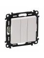 752103 Valena Life Interruptor triplo 10AX BR 752103 Valena Life Interruptor triplo 10AX BR