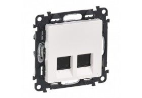 753143 Valena Life Tomada RJ45 CAT6 UTP 2S. BR