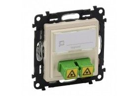 753230 Valena Life SC/APC Fibre Optic Farbe: Mandelwei?