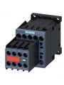 3RT2016-1BB44-3MA0 Siemens Contactor, AC-3e, 9 A/4 kW/400 V, 3 polos, 24 V DC, 2 NA + 2 NC, bornes d