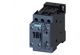 3RT2028-1BG40 Siemens Contactor, AC-3e, 38 A/18,5 kW/400 V, 3 polos, 125 V DC, 1 NA + 1 NC, bornes .