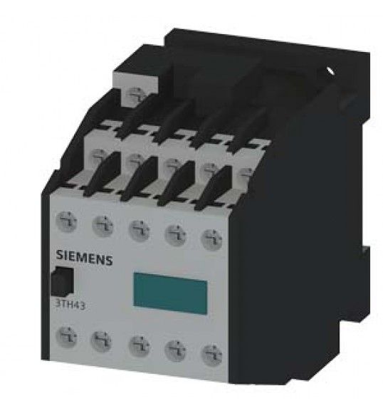 3TH4355-0AP0 Siemens Contactor auxiliar 55E, 5 NA + 5 NC, mando AC, 230 V AC, 50 Hz, 277 V