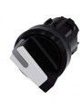 3SU1002-2BF60-0AA0 Siemens Commutateur  manette, lumineux, 22mm, rond, plastique, noir, blanc