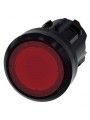 3SU1001-0AB20-0AA0 Siemens Pulsador, iluminado, 22 mm, redondo, plstico, rojo, botn