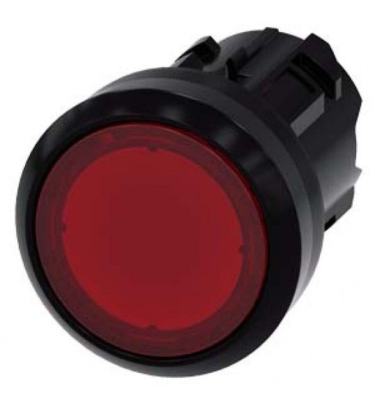 3SU1001-0AB20-0AA0 Illuminated pushbutton, red