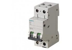 5SL3204-7 Siemens Disjoncteur modulaire 400 V 4,5 kA, 2 ples, C, 4 A