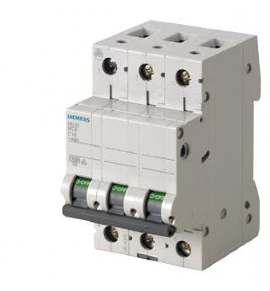 5SL3320-7 Siemens Disjoncteur modulaire 400 V 4,5 kA, 3 ples, C, 20 A