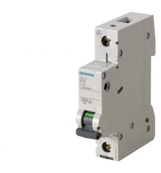 5SL4110-7 Siemens Automtico magnetotrmico 230/400V 10kA, de 1 polo, C, 10A