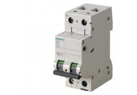 5SL3210-7 Siemens Interruttore magnetotermico 400V 4,5kA, a 2 poli, C, 10A