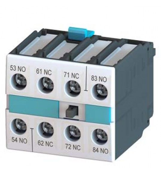 3RH1921-1XA22-0MA0 Siemens Contact auxiliaire 2NO+2NF, indicateurs de position 5-8, EN50012, 4ples