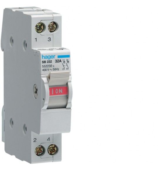 SB232 Double Pole Switch Disconnector