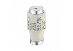 5SB331 DIAZED FUSE LINK 500V QUICK-RESPONSE,SZ.DIII THREAD E33, 63A