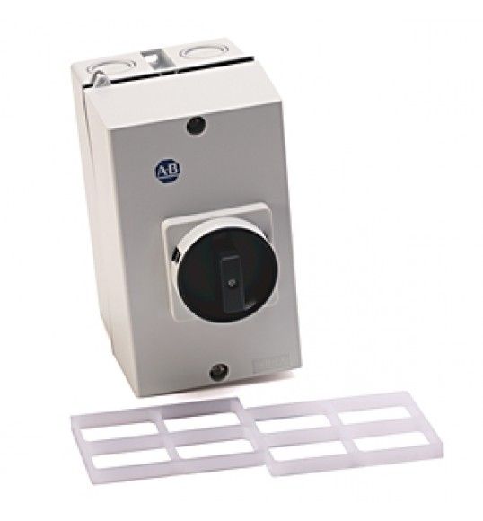 198E-AYTJ2 Allen Bradley Cofre, interruptor de EMERGENCIA: rojo/amarillo