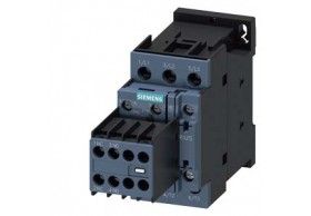 3RT2028-1AP04 Siemens Contactor, AC-3e, 38 A/18,5 kW/400 V, 3 polos, 230 V AC/50 Hz, 2 NA + 2 NC, b.