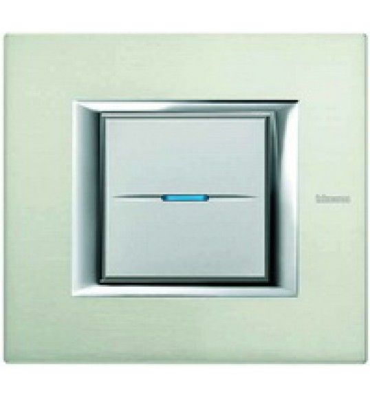 HA4802/2XC Axolute Placca rettangolare Alluminio