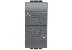 L4037 Living Pulsante doppio interbloccato