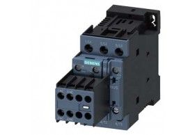 3RT2026-1BB44 Siemens Contactor, AC-3e, 25 A/11 kW/400 V, 3 polos, 24 V DC, 2 NA + 2 NC, bornes de .