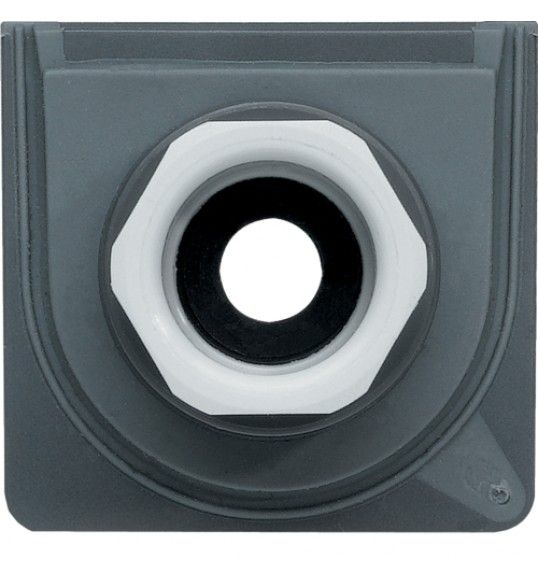 WNA693 cubyko - Inlet with cable gland M20, grey