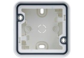 WNA681B cubyko - Surface mounting box x1 IP55 (1+2), white