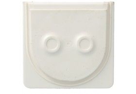 WNA690B cubyko - Inlet for 2 cables, white