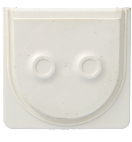 WNA690B cubyko - Inlet for 2 cables, white