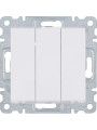 WL0070 lumina 2 Triple switch, white