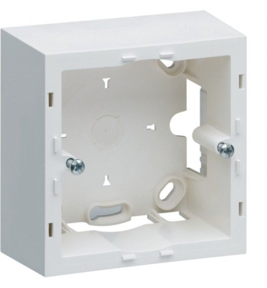 WS681 systo Surface mounting box 1 gang, white