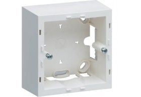 WS681 systo Surface mounting box 1 gang, white