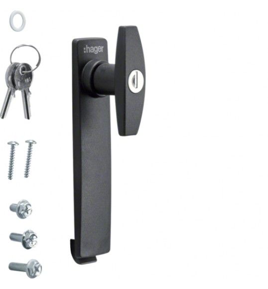 FZ507 Locking, univers, T-handle, big, with lock-Nr. E1243