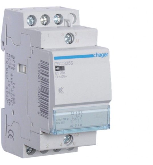 ESC325S CONTACTOR SILENC. 25A 3NA 230V 2M