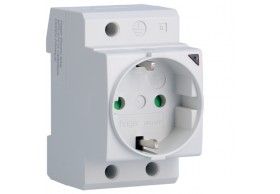 SN116P Socket 2P+E SCHUKO with indicator