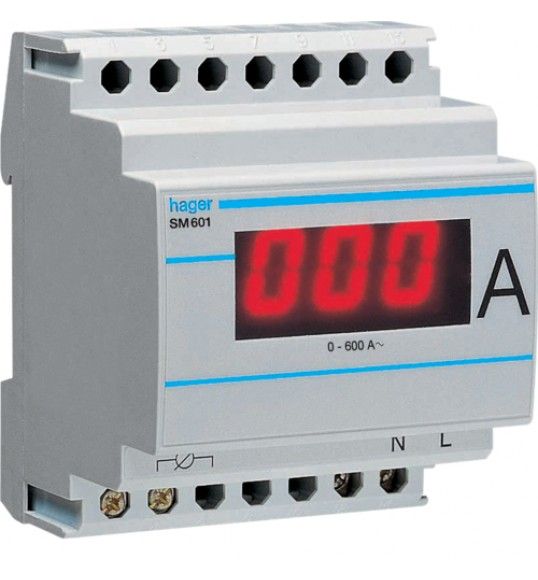 SM601 Digital Ammeter 0-600A/5