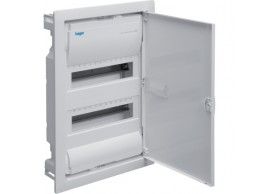 VU24EP Hager Caja emp. golf VU, 2F,24M, puerta blanca