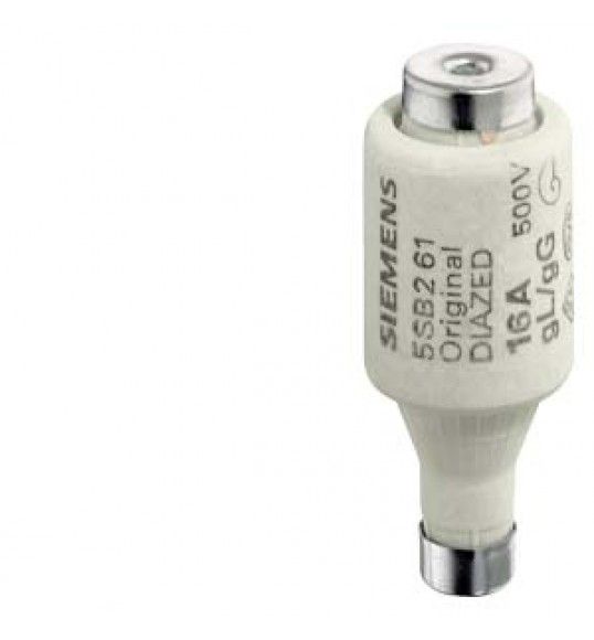 5SB231 Siemens Cartuccia fusibile DIAZED 500V per protezione di cavi e conduttori gC, grand...