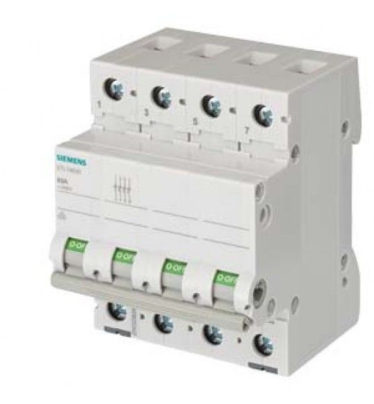 5TL1491-0 Siemens Interrupteur d'arrt 100A 4 ples