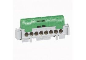 004832 Klemmenleiste IP 20, grn,8 x 1,5 bis 16 mm, Lnge: 75 mm