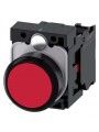 3SU1100-0AB20-1CA0 Siemens Pulsante, 22mm, rotondo, in plastica, colore rosso, bottone, 1NC