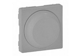 754882 Abdeckung fr Drehdimmer des Schalterprogramms VALENA LIFE, Farbe: Aluminium