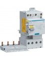 BS464 Earth leakage add-on block 4P 63A SEL. 1 A AC 3M