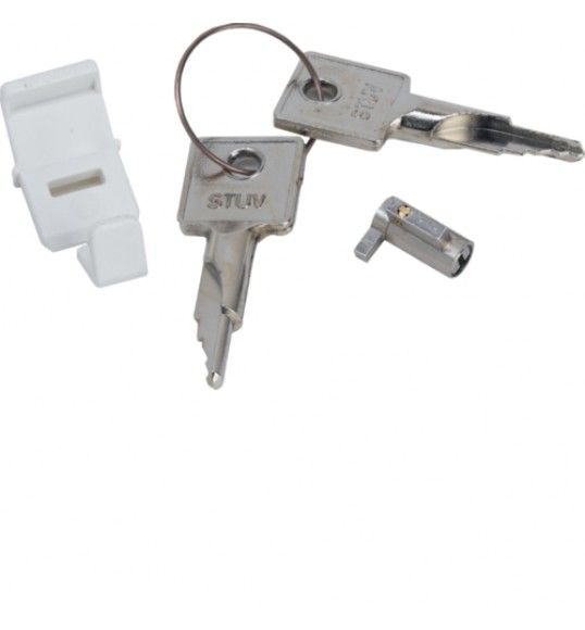 VZ794N Key lock, golf, flush, surface m.,2keys