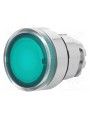 ZB4BW33 Schneider Testa pulsante luminoso verde