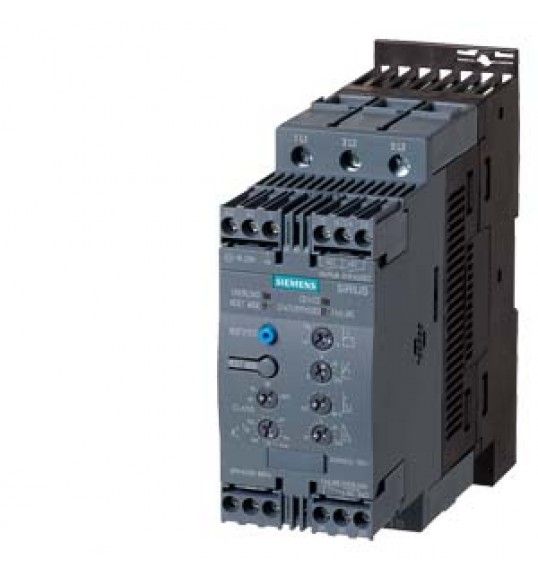 3RW4038-1BB14 Siemens Dmarreur progressif S2, 72A, 37kW/400V, 40 degrs, 200-480VCA, 110-230VCA/CC